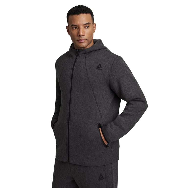 Reebok Men's Momentum Fleece Full Zip Hoodie photo 3