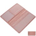 thumbnail image 1 of unbranded Portadocumentos Para Automóviles En Cuero PVC Rosa Dorado Con Protección Rfid Y Estilo Simple Y, 1 of 6