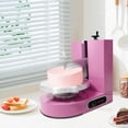 thumbnail image 6 of LCD Display Smooth Cream 4-12'' Adjustable Birthday Cake Decorating Machine Pink, 6 of 15