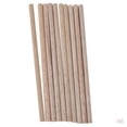 thumbnail image 1 of jifeng Unfinished Natural Balsa Dowel Rods Wooden Sticks 8 Inch x 0.3 Inch,, 1 of 9