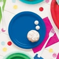 thumbnail image 2 of Unique Industries Electric Blue Round 9" Dinner Plates, 55ct, 2 of 3