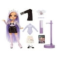 thumbnail image 4 of Poupée-mannequin Rainbow Vision Rainbow High Royal Three K-pop – Tiara Song (lilas et violet), 4 of 6
