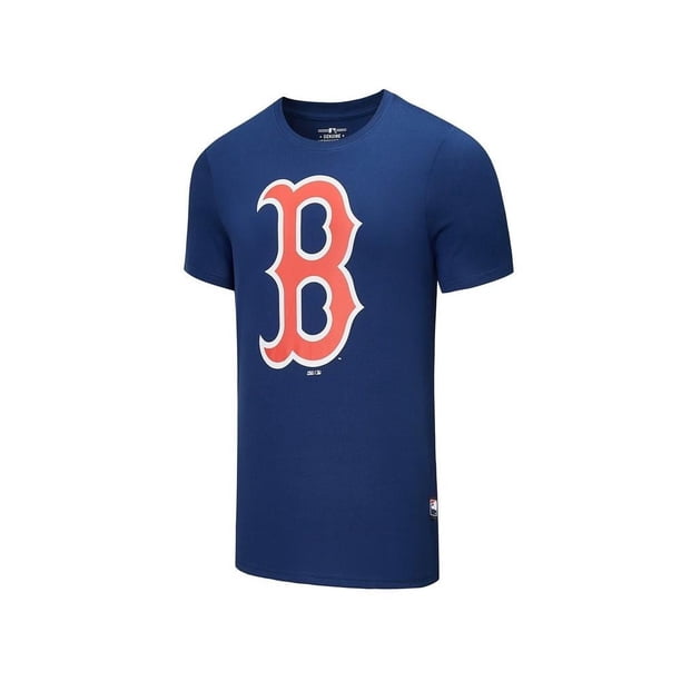 Playera Boston Red Sox FexPro México MLB Talla CH Deportiva Manga Corta Azul