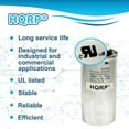 thumbnail image 7 of HQRP 50uf 370V Run Capacitor AC Electric Motor Start HVAC Blower Compressor Pump Trane Furnace 50MFD 97F8069 CBB65, 7 of 7