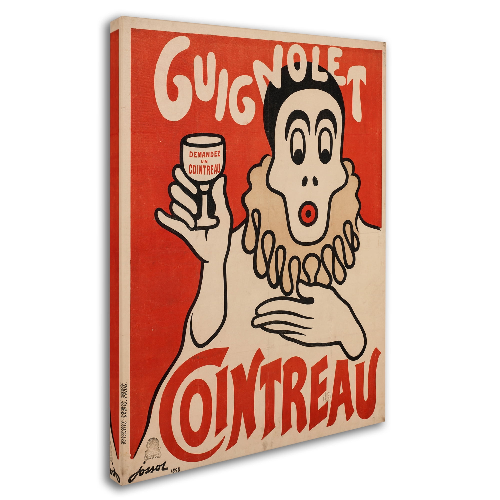 Trademark Fine Art 'Demand Cointreau' Canvas Art by Vintage Apple Collection