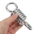 thumbnail image 3 of KAKOWELY 2pcs Swing Fixing Spring Replacement Suspending Spring Heavy Duty Compression Spring Hammock Chair Spring Metal Porch Spring,5.12X"X1.57"X0.28", 3 of 4