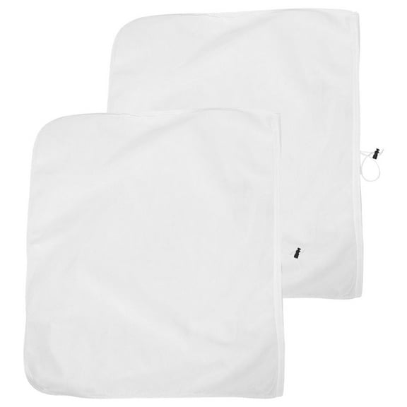MERRYHAPY merryhapy brewing bag reusable white polyester drawstring strainer 2pcs