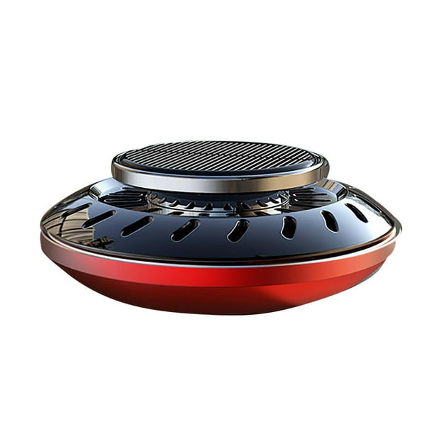 Xihbxyly Difusor Solar de Aromaterapia para Coche con Rotación Solar, Pastilla Aromática de Madera de Haya, Frescura Duradera, Aroma Natural, Ideal para Decorar El Coche, El Hogar y La Oficina, Regal