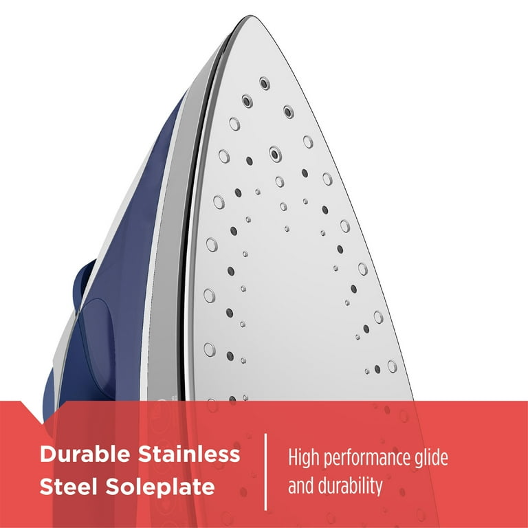 BLACK+DECKER Xpress Corded Steam Iron, Blue, IR08X-2 - Walmart.com