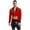 Red, variant on TiaoBug Men's Velvet Swallow-Tailed Coat Circus Ringmaster Costume Vintage Lapel Tailcoat Jackets Red XL