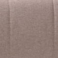thumbnail image 5 of Baxton Studio Lanoma Clay Fabric Upholstered Convertible Sleeper Sofa, 5 of 6