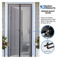 thumbnail image 4 of Nuk3y Magnetic Screen Door Mesh Curtain Fiberglass, 4 of 4