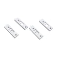thumbnail image 2 of Luzkey 4 Pieces Snap in Tilt Latch Hardware for Home Window Accessories Sturdy 2 Hole Easy to Install Tilt Latch Pairs Spring Loaded M, 2 of 8