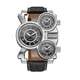 thumbnail image 1 of Reloj de cuarzo para hombre estilo punk, reloj de pulsera deportivo de 3 zonas, 1 of 1