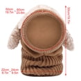 thumbnail image 3 of NOEGOEU Baby Winter Hat Scarf Set Hood Warm Knit Caps, Toddler Boys Girls Hats Beanie 6-36M (Brown,One Size), 3 of 4