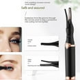 thumbnail image 2 of Swarous Electric Eyelash Curler for Instant Glam, Heated Clip-Type USB Rechargeable Lash Curler, Portable Wireless Makeup Tool for Women (Black), 2 of 7