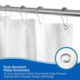 thumbnail image 4 of Cortina de ducha Kenney KN61440, impermeable, 180 x 183 cm, color blanco, 4 of 7