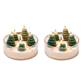 thumbnail image 1 of Vela Navidad Perfumada Regalos Del Hogar() Verde, 1 of 4