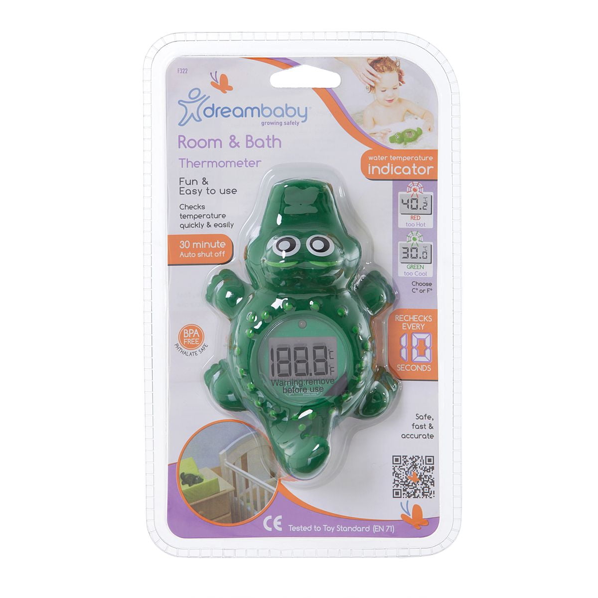 Baby Kids Bath Thermometer Floating Tub Temperature Water Tester Toys Room LA 