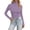 Light Purple, variant on Women's Long Sleeve High Neck Slim Fit Stretch Turtleneck Tee Shirt – Basic Solid Color Thermal Top for Spring & Winter 2026