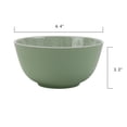 thumbnail image 6 of Better Homes and Gardens Bamboo Melamine Green Reactive Cereal Bowl, 6 of 7