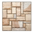 thumbnail image 1 of 3D Wallpaper Wall Sticker Wall Decor Embossed Brick Simulation Tile Wall Sticker, 1 of 8
