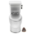 thumbnail image 1 of Miangastore Button Battery Powered Mini Toilet 1Pack 2.4x2.4x1.2in, 1 of 8