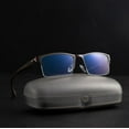 thumbnail image 1 of titanium Computer Glasses Anti Blue Light Blocking Filter Reduces Digital Eye Strain Clear Regular Gaming Goggles Eyewear TR90 brown, 1 of 6