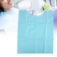thumbnail image 4 of Suministros dentales, bolsa de 30 piezas con cordones, babero dental desechable, babero dental desechable, solución innovadora, 4 of 7