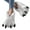 Grey, variant on Animal Paw Slippers Women Men Funny Claw Slippers for Halloween Christmas Spooky Pumpkin Shoes