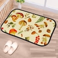 thumbnail image 2 of GZHJMY Bathroom Rugs Mats Non-Slip, Soft Microfiber Absorbent Bath Mats for Shower Bathtubs, Autumn Forest Mushroom Indoor Entrance Door Mats Bedroom Laundry 36”x24” Carpet Runner, 2 of 7
