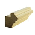 thumbnail image 3 of EWLR13 Kitchen Cabinet Light Rail 1-1/2" x 1-3/8" Trim. Unfinished, 3 of 7