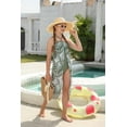 thumbnail image 4 of Teen Girls One Piece Swimsuit with Cover Up Sarong Skirt Bathing Suit Beach Swimwear for 10-16 Years, 4 of 7