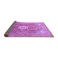 thumbnail image 2 of Ahgly Company Indoor Rectangle Medallion Purple Traditional Area Rugs, 8' x 12', 2 of 4