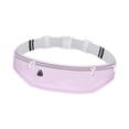 thumbnail image 4 of Riñonera con cinturón ajustable, bolsa de cintura deportiva para correr, hacer ejercicio, acampar Púrpura, 4 of 8