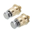 thumbnail image 1 of Uxcell M8 Terminales de batería, postes de carga positivos o negativos, tornillos de extensión M8*1.25, tuercas, 1 par, 1 of 4