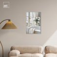 thumbnail image 3 of Ivory Bathroom in Paris Canvas Glam Bathroom Art by Art Remedy, Silver Frame, 20" x 30", 3 of 7