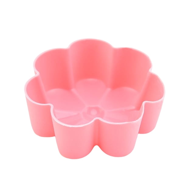 Bearachild Molde de pastel cocina hogar molde de silicona para hornear pudín postre Muffin taza lavable DIY artesanía gelatina comida para hornear Herramientas y accesorios para hornear Rosa Bearachild HA074922-05