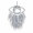 Style B, variant on Evil Eye Dream Catcher Wall Hanging, 24" Large Hand-Woven Feather Macrame, Protective Talisman Decor for Bedroom & Window, Modern Boho Home Accent, Three color options available.