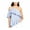 Blue - ashblue, variant on Rachel Roy Womens Flouce One Shoulder Blouse, Blue, XX-Large