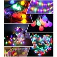 thumbnail image 2 of Globe Ball String Lights, 19.6 FT 40 LED Fairy String Lights Decor for Indoor Outdoor Party Wedding Xmas Christmas Tree Garden, Multicolor, 2 of 8