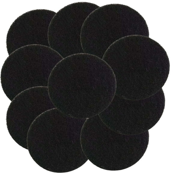 TropicAqua Charcoal Cat Litter Box Replacment Filter Compatible with Petmate Booda Dome Cat Litter Box Carbon Odor Filters (Pack of 10)