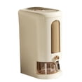 thumbnail image 1 of Tnarru Contenants de Rangement pour Riz, Boîtes de Rangement pour Riz, Contenants de Rangement pour Garde-Manger, Contenants de Rangement pour Riz, Contenants pour Aliments Secs pour Armoires, L, 1 of 8