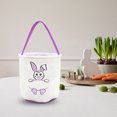 thumbnail image 1 of Xihbxyly Bolsa de Tela Suave con Orejas de Conejo, Adorable Bolsa de Regalo de Pascua, Material Súper Suave para Mayor Comodidad, Versátil para Búsquedas y Fiestas de Pascua, Perfecta para Celebracio, 1 of 6