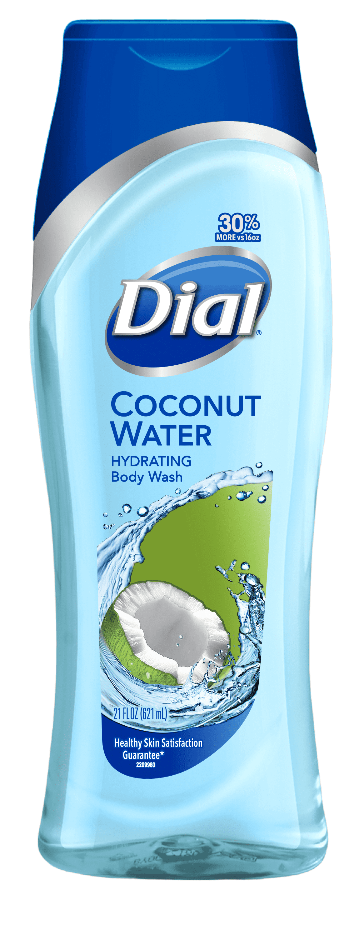 Dial Body Wash, Coconut Water, 21 Ounce Bonus Pack