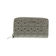 Michael Kors Grommets Leather Multi-functional Wallet - Grey - 32F7SFDE9O-081