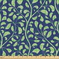 thumbnail image 2 of Ambesonne Nature Fabric by the Yard Upholstery, Continuous Vintage Jungle, 1 Yard, Dark Lavender and Pale Green, 2 of 5