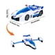 thumbnail image 3 of Coche de juguete transformable con iluminación y música, coche de policía universal, modelo de coche de juguete para niños, regalo de cumpleaños para niños y niñas., 3 of 7