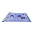 thumbnail image 2 of Ahgly Company Machine Washable Indoor Rectangle Abstract Blue Contemporary Area Rugs, 7' x 10', 2 of 4