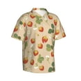 thumbnail image 2 of Hawaiian Shirt For Men, Cute Compact Strawberry Mens Button Down Short Sleeve Shirt, Summer Beach Shirts For Men, 2 of 2